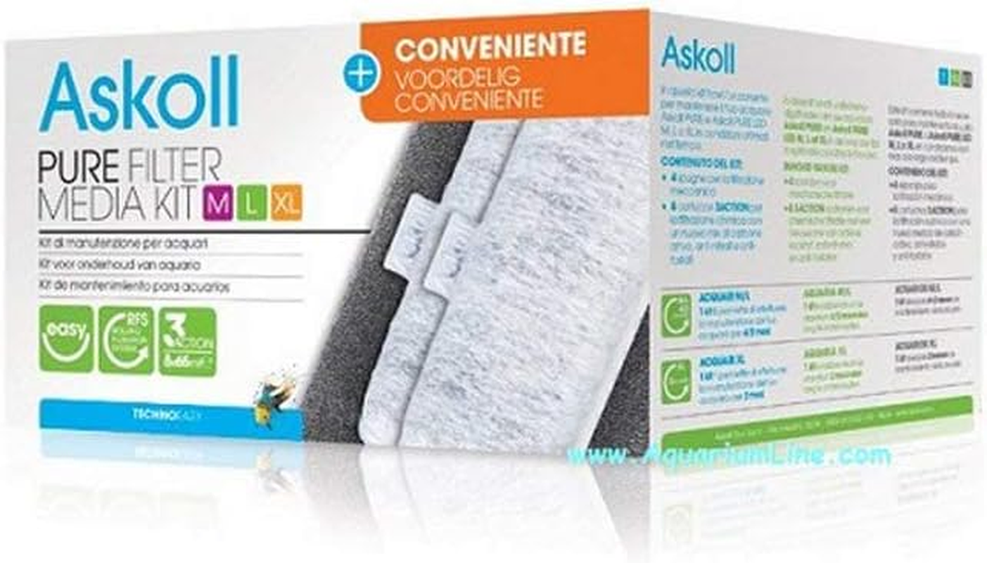 Pure Filter Media Kit M, L, XL and Convenient 3Action Cartridges