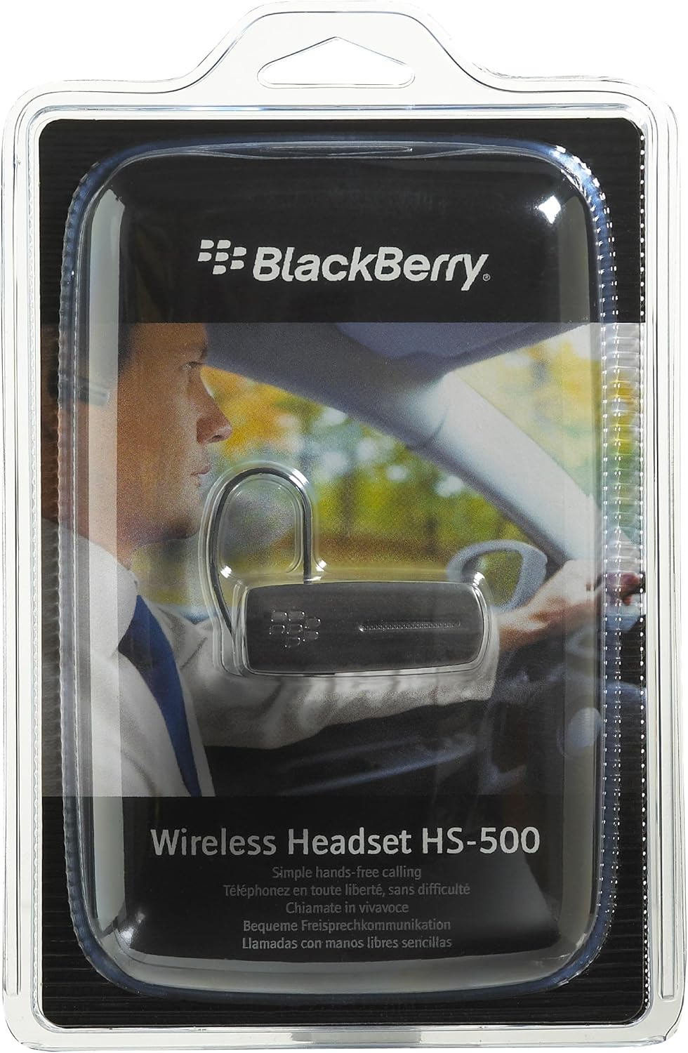 Blackberry HS-500 Wireless Bluetooth Headset Black image number 1
