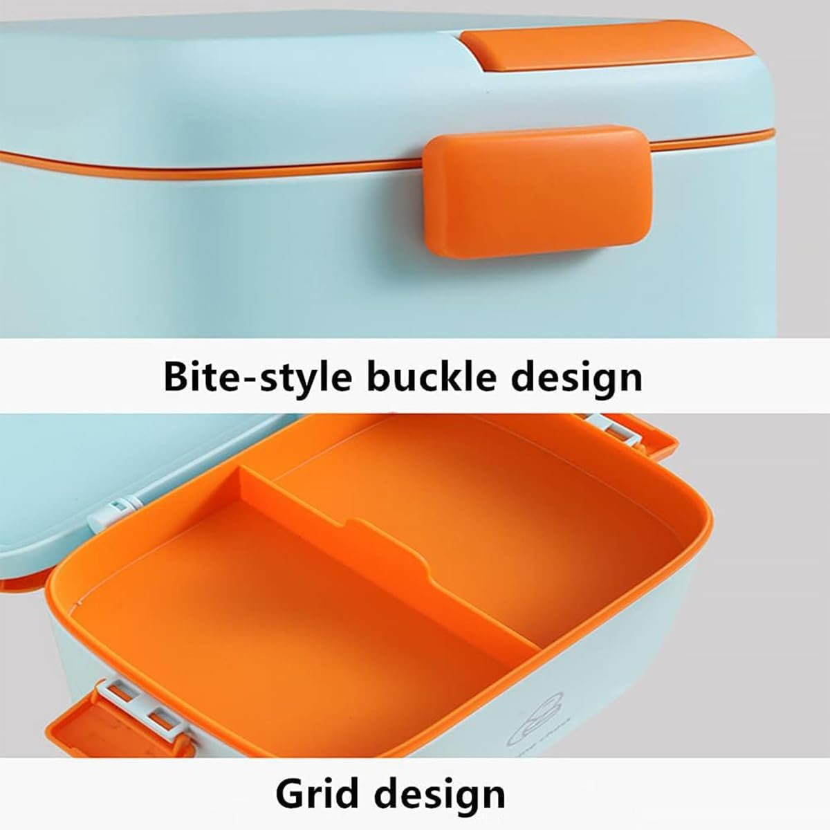 AIMALL Large Capacity PP Medicine Storage Box with Handle for Home Office Travel, Portable Light-Proof Moisture-Proof First Aid Kit, 12.9&times;8.6In & 9&times;6.2In image number 5