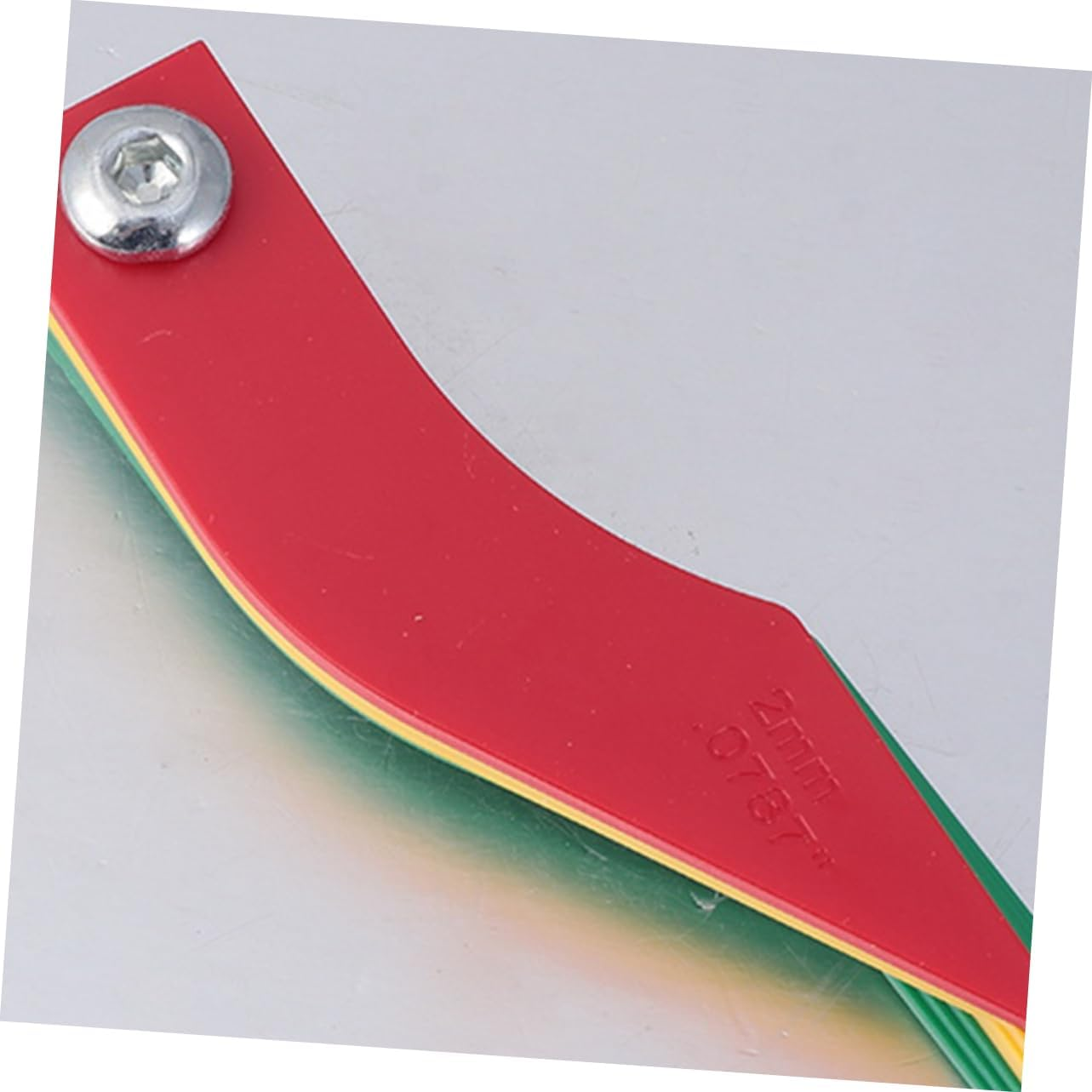 3Pcs Brake Pad Gauge Tool Car Brake Pad Measuring Thickness Gauge Ruler Kit for Automotive Wear Detection and Drum Measurement Maintenance image number 5