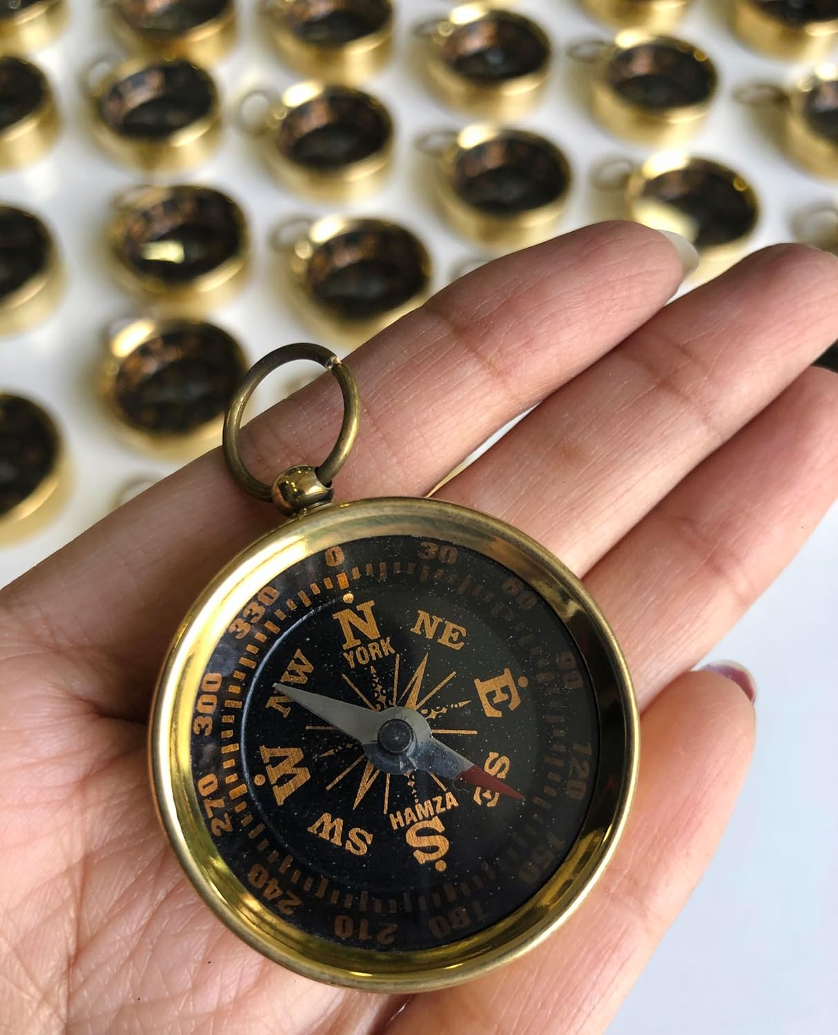 Vintage Mini Compasses Set Marine Collectible Nautical Gift Decor