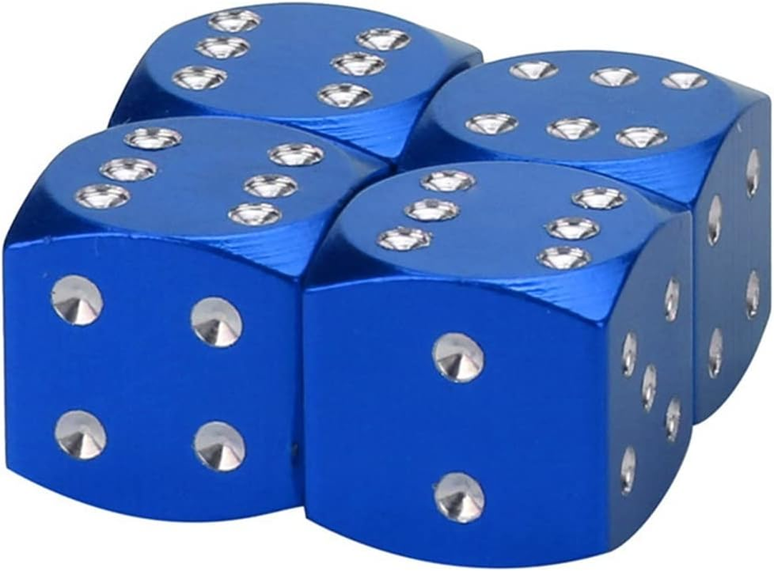 Car Tire Valve Stem Caps 4Pcs Bolt-In Aluminum Theftproof Valves Caps Car Wheel Tires Valves Tyre Stem Air Caps (Color : 2) image number 2