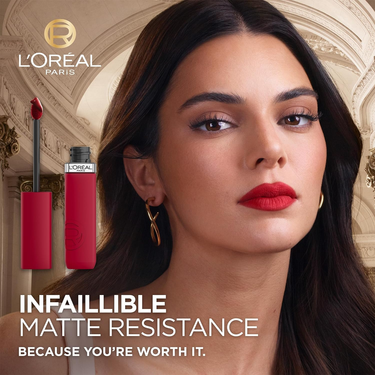L'Oreal Paris Infallible Le Matte Resistance Liquid Lipstick, 425 Afterwork Drink - 5 Ml (Pack Of 2), 105 Breakfast In Bed image number 5