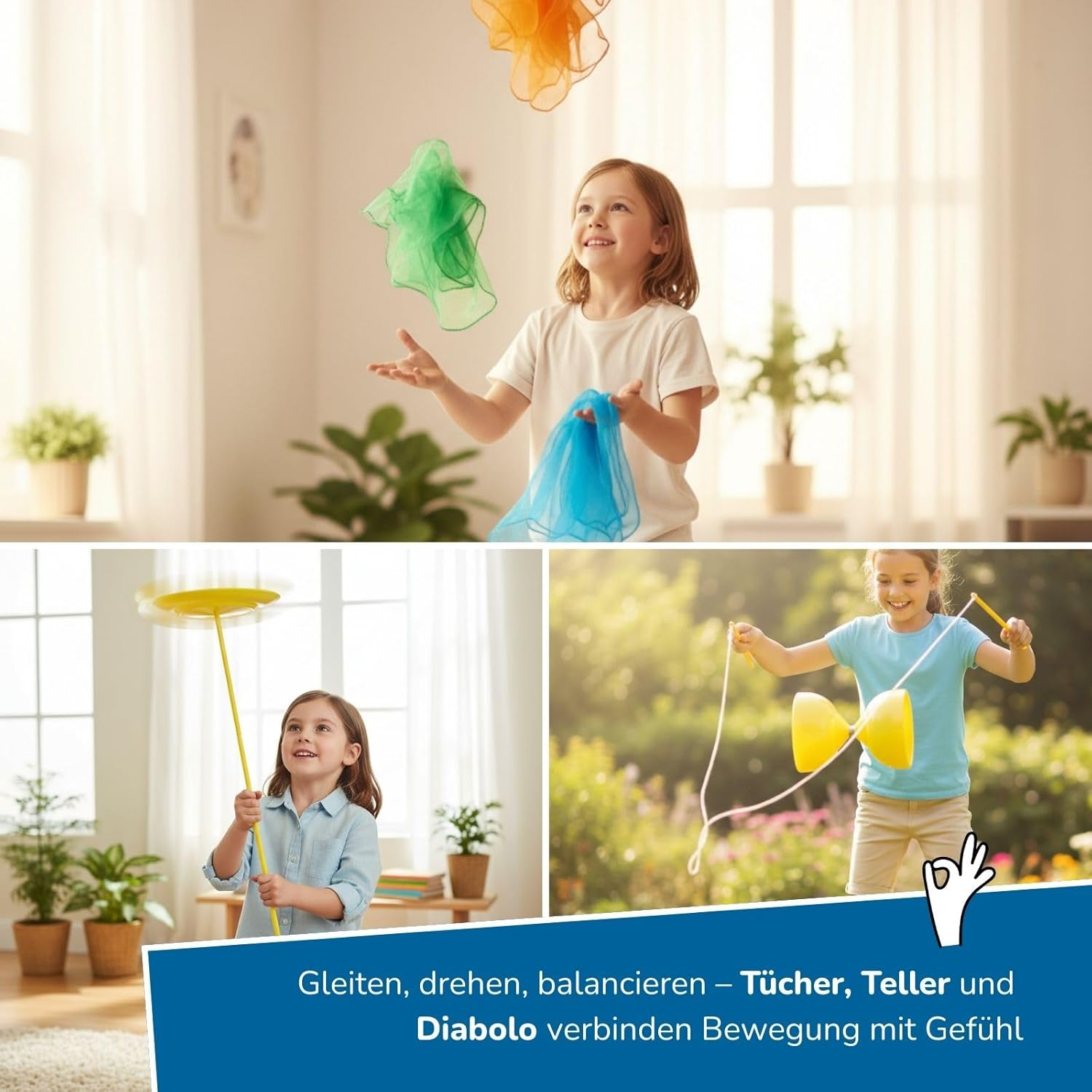 Alldoro 60130 Juggling Set, Multi-Colour image number 6