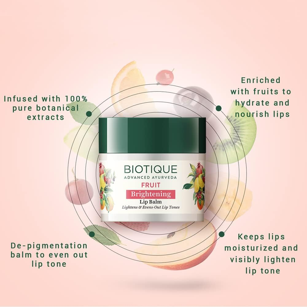 Biotique Bio Fruit Lip Balm, 12 Gm