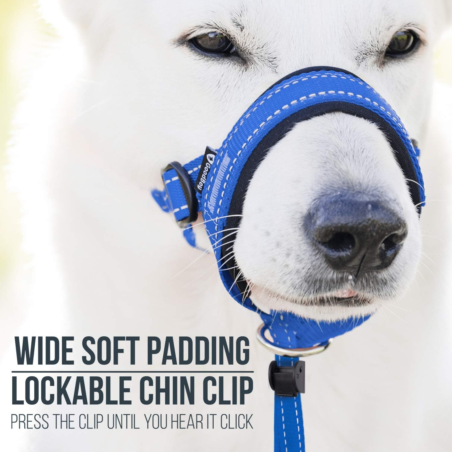 Goodboy Dog Head Halter Blue Nylon (Blue, 2) image number 7