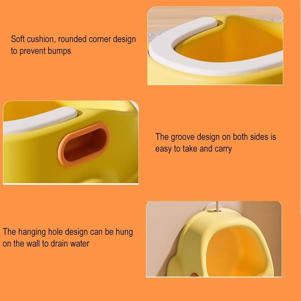 Portable Pet Bathtub &ndash; Foldable PP Shower Basin with Side Groove Handles, Multi-Functional Dog & Cat Bath Tub for Small to Medium Pets, Indoor & Outdoor Use image number 4