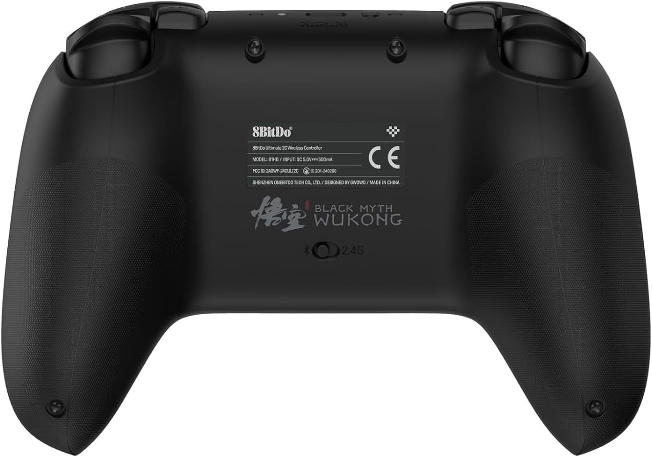 Wechip 8Bitdo Ultimate 2C Wireless Controller for Windows PC and Android, with Hall Effect Joysticks and Hall Triggers, 1000Hz Polling Rate, and Remappable L4/R4 Bumpers - Black Myth: Wukong image number 4