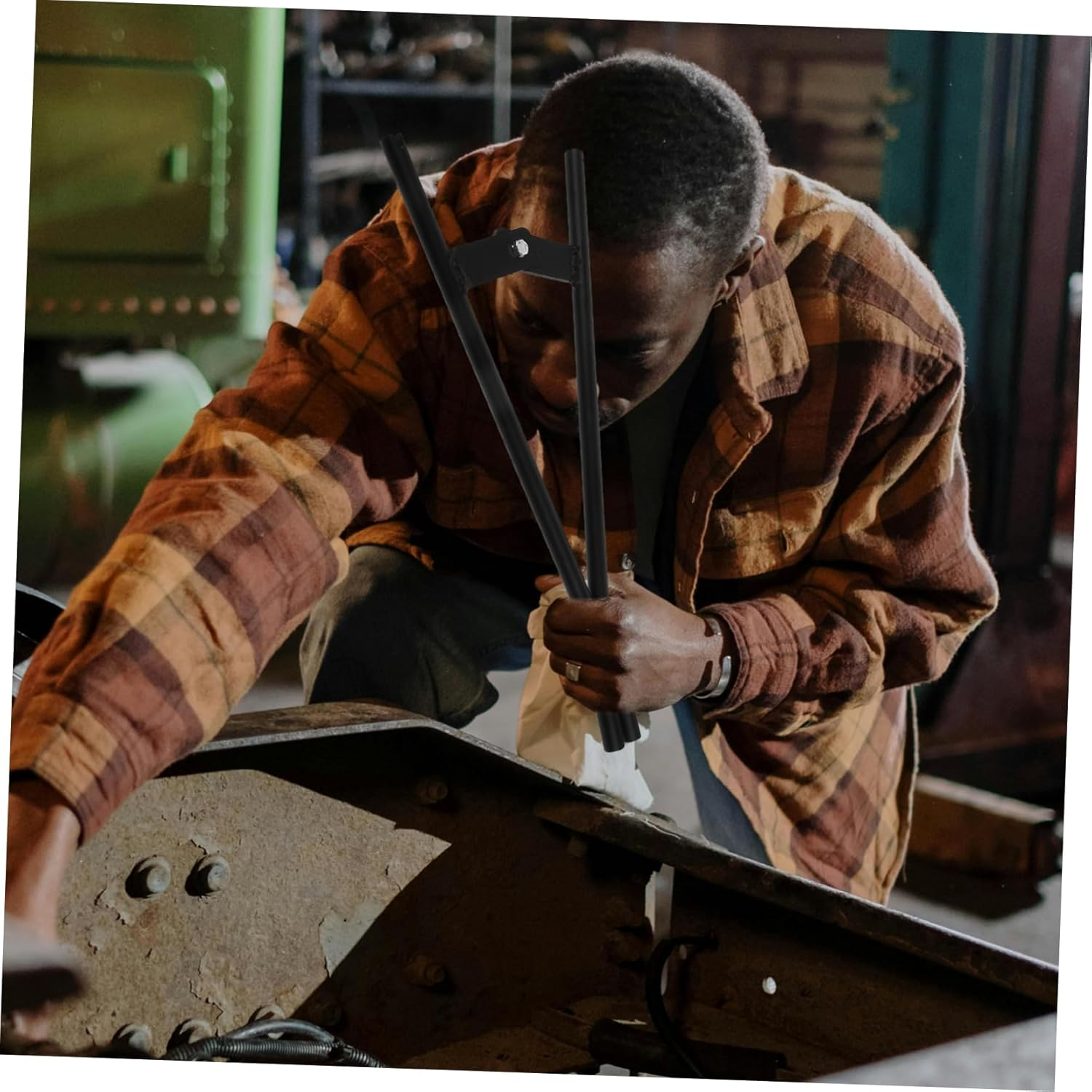 CHILDWEET Truck Brake Spring Installer and Anchor Pin Tool Heavy Duty Spring Puller for Semi Truck Drum Brake Repair Automotive Mechanic Equipment image number 4