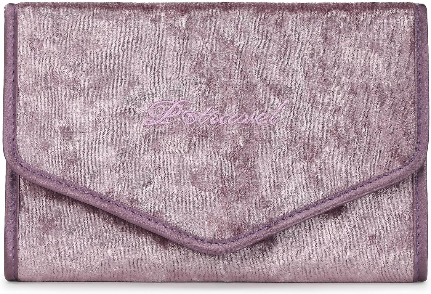 Jewelry Rolls, Travel Jewelry Organizer Roll, Foldable Jewelry Case, Women Jewelry Storage Bag for Journey-Rings, Necklaces, Earrings, Bracelets, Watches, Brooches by Vanfn P.Travel Series image number 5