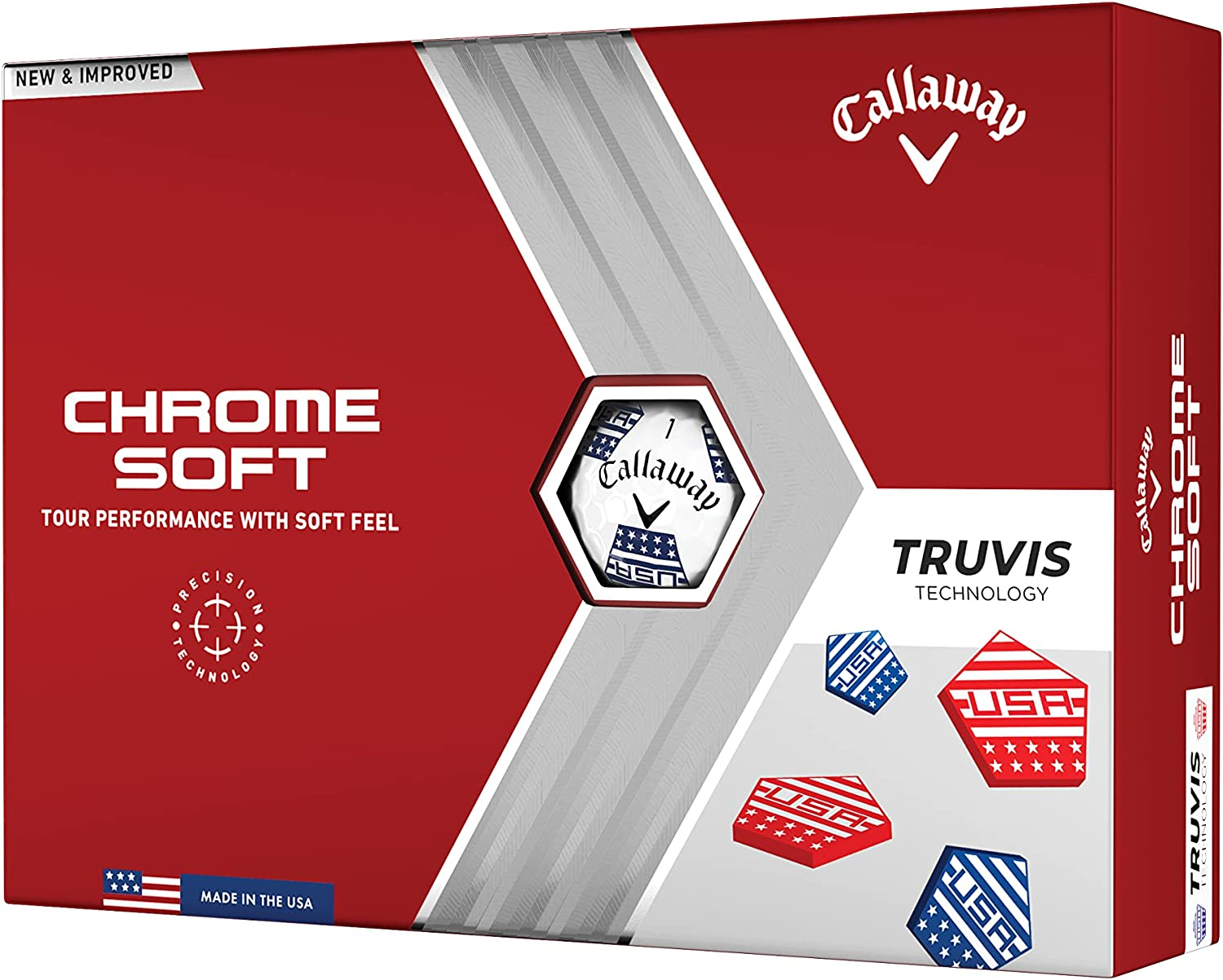 Callaway Golf 2022 Chrome Soft Golf Balls image number 5