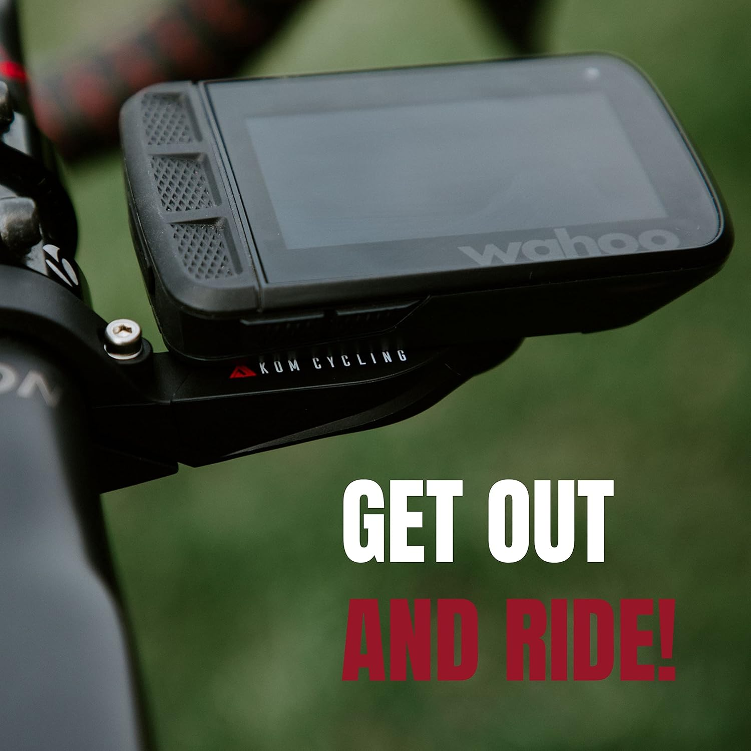 KOM Cycling Wahoo Elemnt & Elemnt Bolt Out Front Handlebar Mount from Bike Mount Designed for Wahoo Elemnt & Elemnt Bolt, & Elemnt Mini image number 2