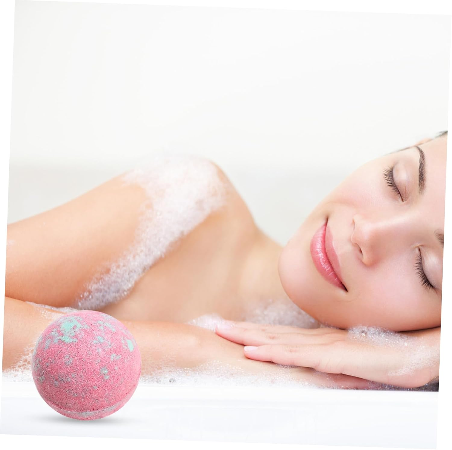 NULYLU 12Pcs Organic Spa Salt Balls Animal Models Natural Balls for Dull Skin image number 1