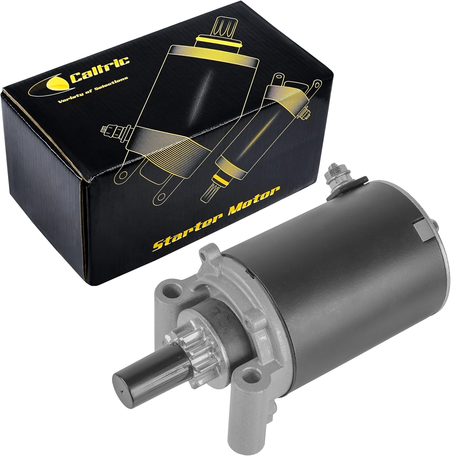 Caltric Starter Compatible with Kohler 2509807 2509807-S 2509805 2509806 1209810 image number 3