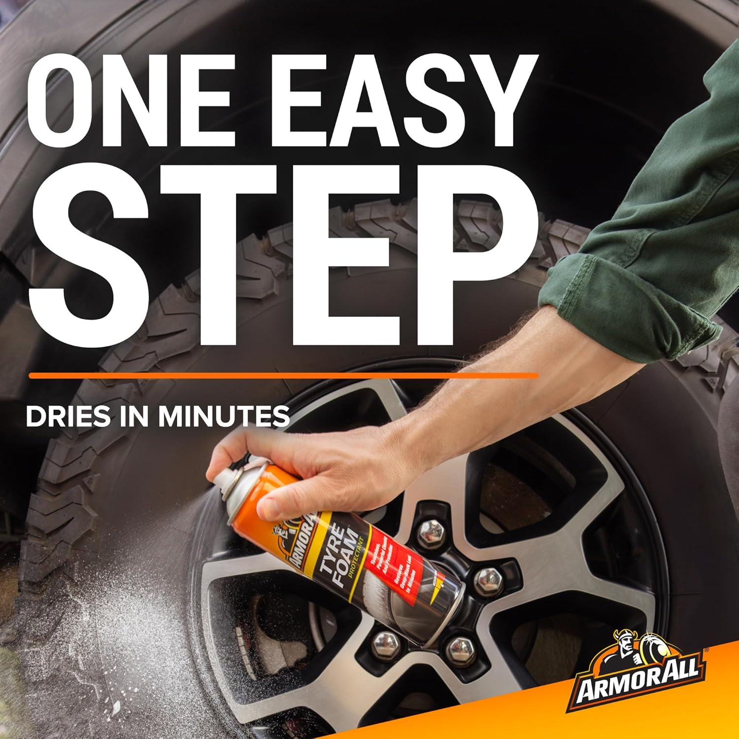 Armor All Tyre Foam Can 500 G image number 4