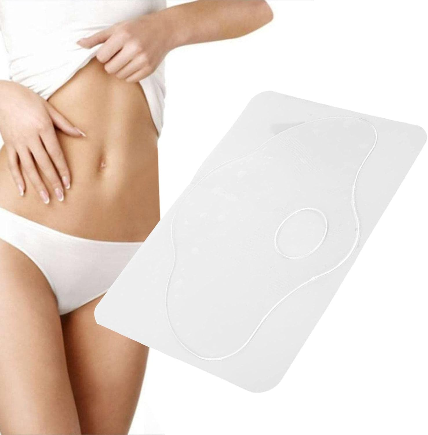 Stretch Mark Patch, Reusable Silicone Scar Removal Sheets, Silicone Anti-Aging Patches for Scar Stretch Marks and Belly Button Scar Removal Patches and Stretch Mark Removal Pads Qarido image number 4