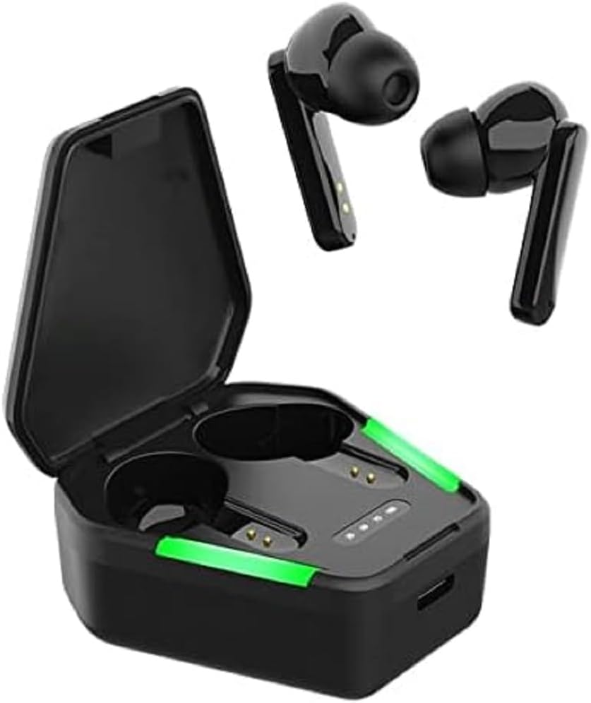 STREETZ TWS-115 Stereo Bluetooth Headphones, In-Ear Wireless Gaming Headphones, Bluetooth 5.0, Built-In Microphone and Quick Charging Case up to 15 Hours Music Playback, Comfortable Normal image number 6