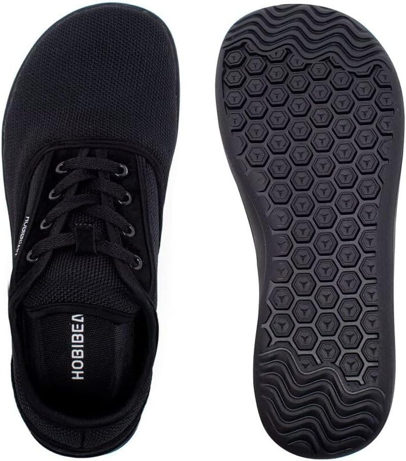 HOBIBEAR Wide-Toe-Box Barefoot Shoes for Mens Womens Minimalist Breathable Trail Running Walking Shoes image number 3