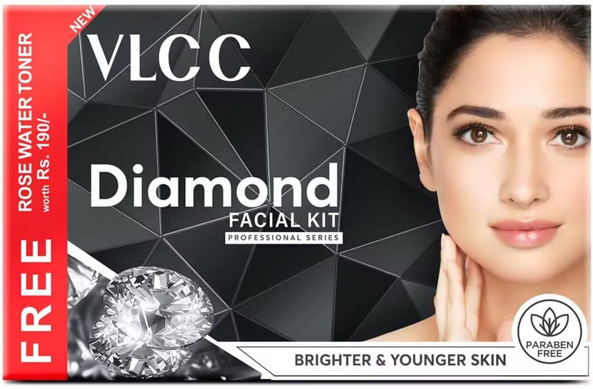 VLCC Premium Diamond Facial Kit 300 G image number 6