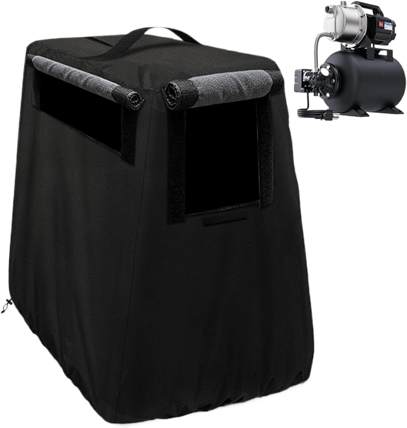 Well Covers for Shallow Well - Waterproof Protector,Shallow Pump Protective Cover,For Garden Backyard Farm Pathway Driveway Patio Lawn Walkway Courtyards Balcony image number 2