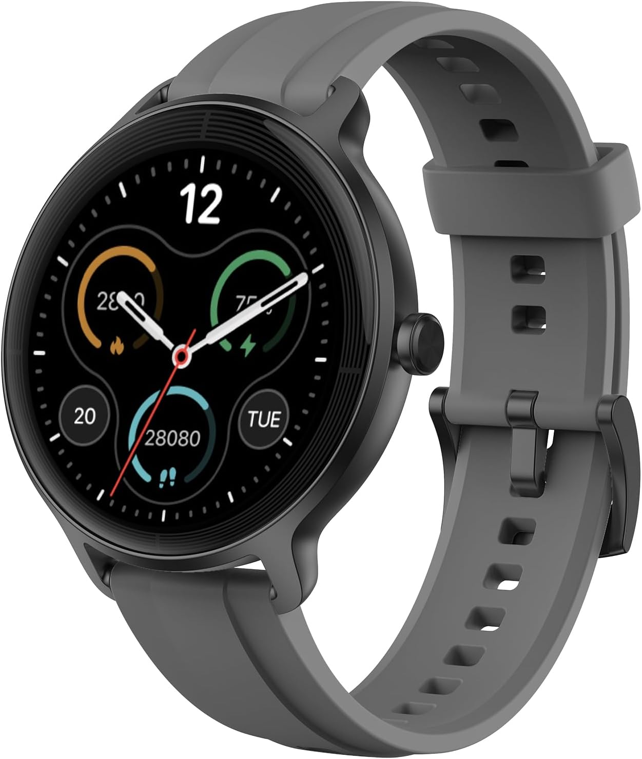 Smart Watch for Men Women, 1.27" HD Touchscreen Fitness Tracker, Bluetooth Calling, 100+ Sports Modes, Sleep Monitor, IP68 Waterproof, Compatible with Android & Ios