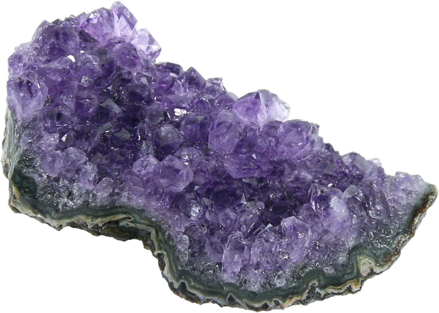 Amethyst Crystal Rock, Real Amethyst Stone, Natural Purple Crystals and Healing Stones, Amathesis Crystal Cluster Geode, Amatista Piedra Natural, Cuarzos Originales De Energia Y Piedras (100G) image number 1