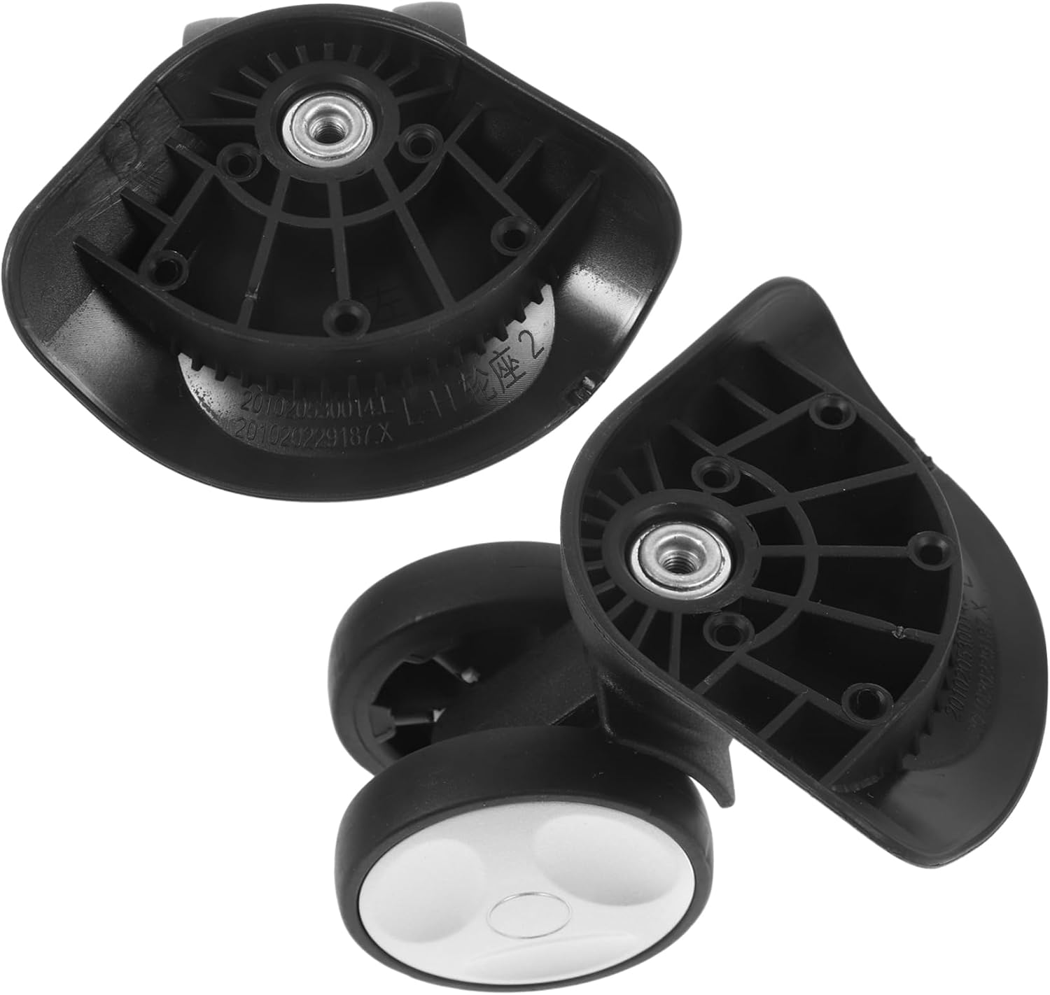 Healeved Plastic Luggage Wheel for Replacement Travel Suitcase Swivel Wheel Small for Luggage Use image number 3