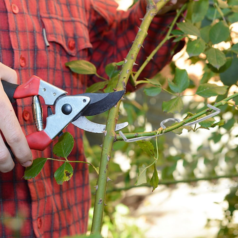 WEBEEDY 20 PCS Tree Branch Puller Tying Machine M-Shaped Tree Branch Spreader Branch Bending Tool for Shaping Fruit Tree Branches image number 3