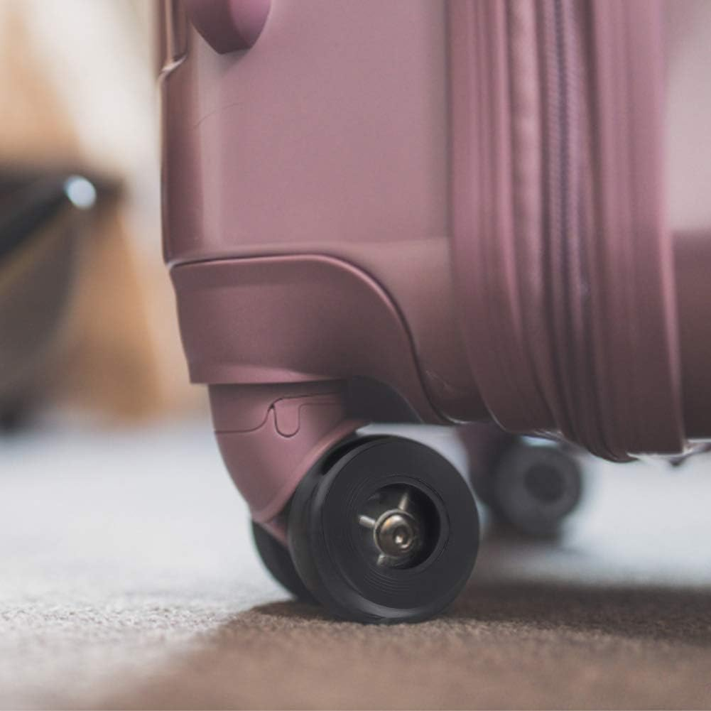 Luggage Wheels Replacement, 2Pcs Luggage Wheel Suitcase Replacement, Luggage Replacement Wheels, Axles Wrench Bearing OD 40/45/50/70Mm image number 2