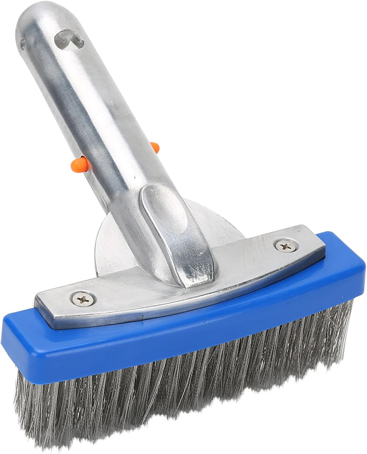 Swimming Pool Stainless Steel Brush, 5.5In, Easy to Glide, Easy Installation, for Spa Pond Floor Wall Cleaning Equipment image number 3