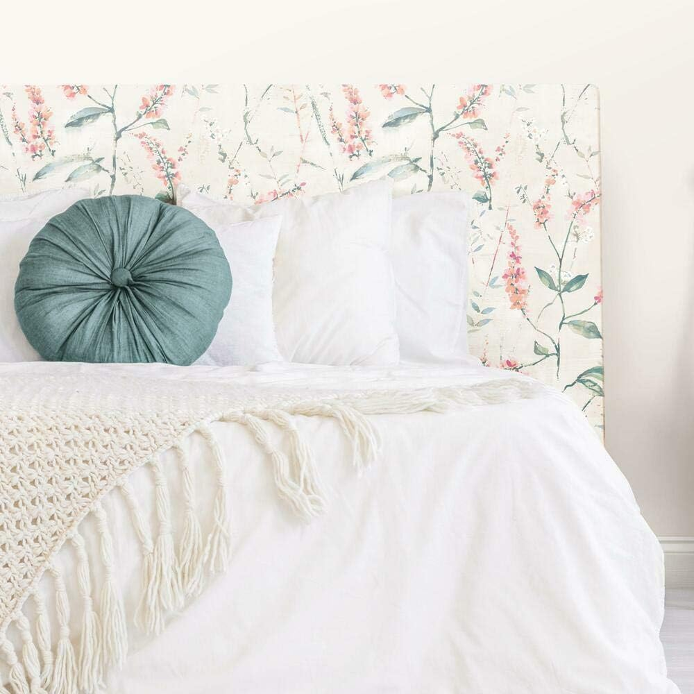 Roommates RMK11471WP Coral Floral Sprig Peel and Stick Wallpaper image number 2
