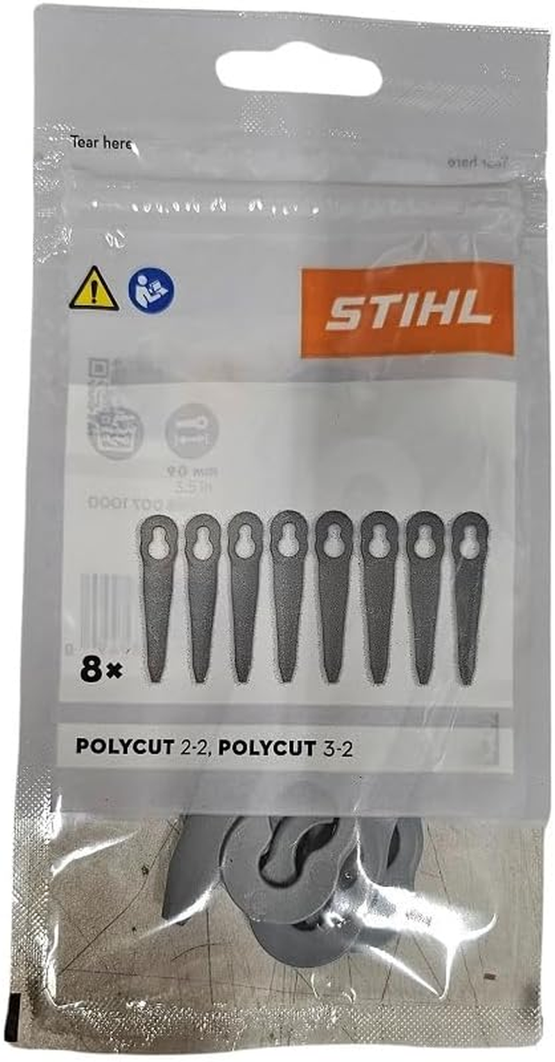 Stihl 8 Plastic Blades for Polycut 2-2 and Polycut 3-2 Replacement