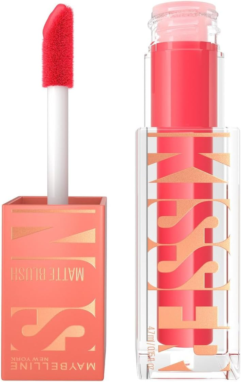 Maybelline 12H Longwear Sunkisser Hazy Matte Liquid Blush, Pink Mirage, 4.7 Ml