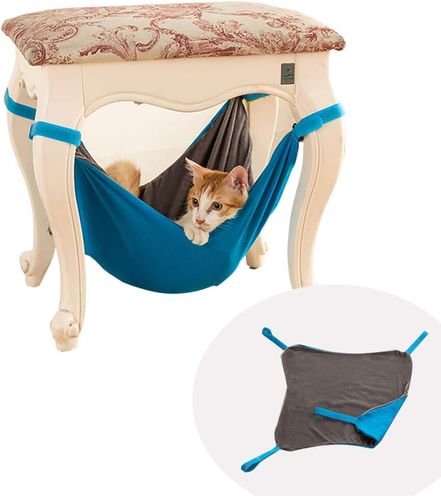 Petdream Pet Chair, Cat Hanging Hammock, Double-Sided Magic Hammock Bed for Small Pet