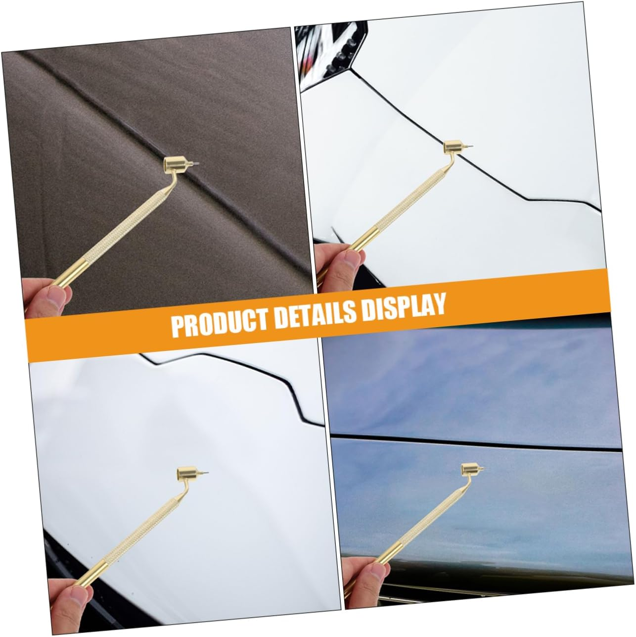 SOLUSTRE Fine Line Car Scratch up Paint Pen Precision Detail Painting Tool Fluid Writer for Car Paint Repairs