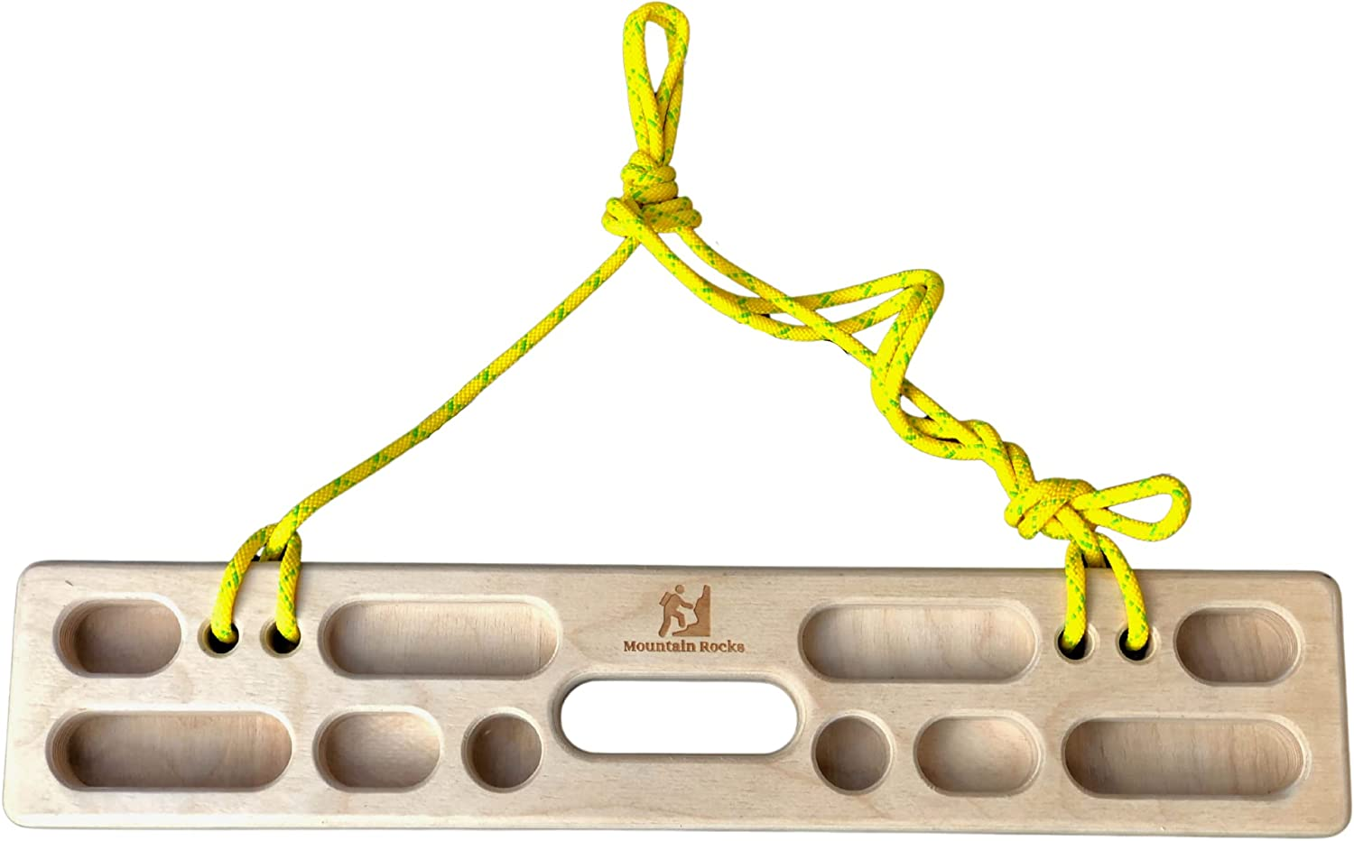 Wooden Portable Rock Climbing Training Hangboard for Finger Strength and Grip Strength | Finger Board Climbing image number 5