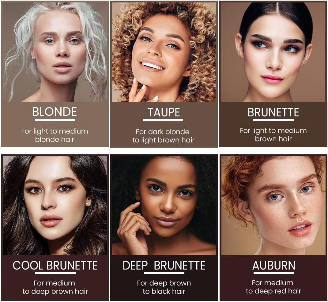 Brow Luxe Definer Pencil by Luscious Cosmetics. Sweat-Proof Eyebrow Pencil. Vegan and Cruelty Free. (Taupe)