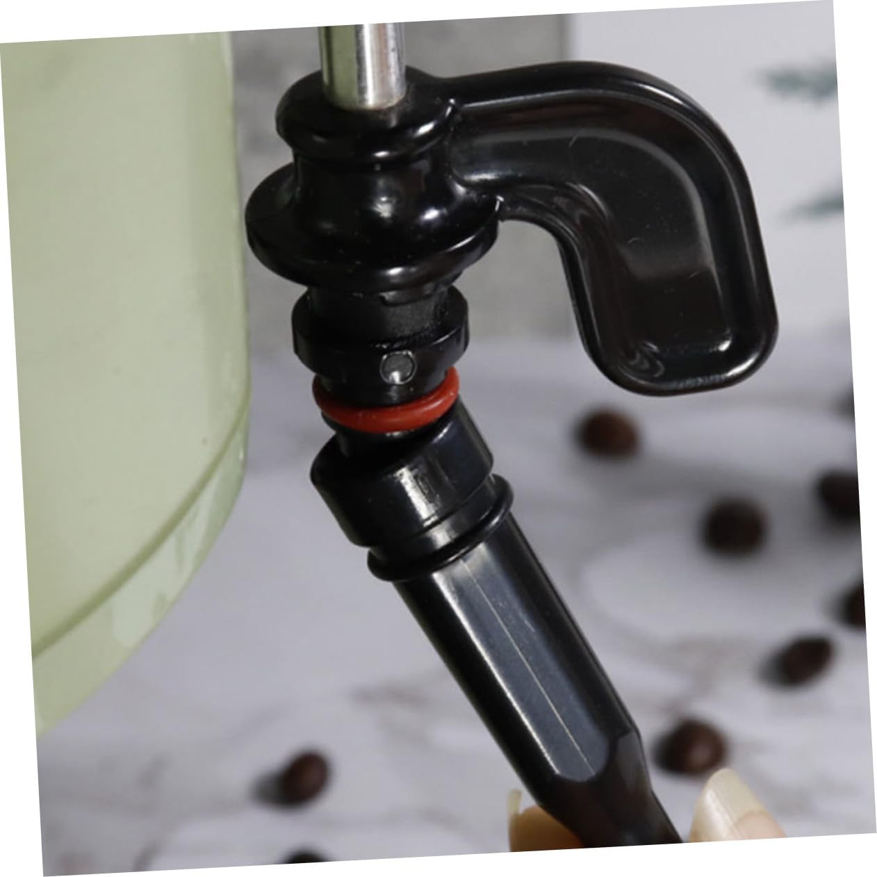 SECFOU Reusable Plastic Coffee Machine Steam Nozzle for Home and Office Milk Spout Compatible with Delonghi Clean Coffee Maker Accessory for Espresso and Milk Tea Shops