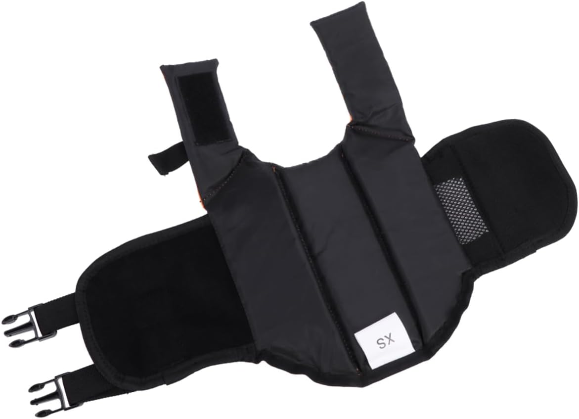 BESPORTBLE Pet Life Jacket Buoyancy Preserver Ripstop Fabric Xs Orange with Rescue Handle Lightweight Swimming Vest for Small Dogs Safety Float Gear image number 6