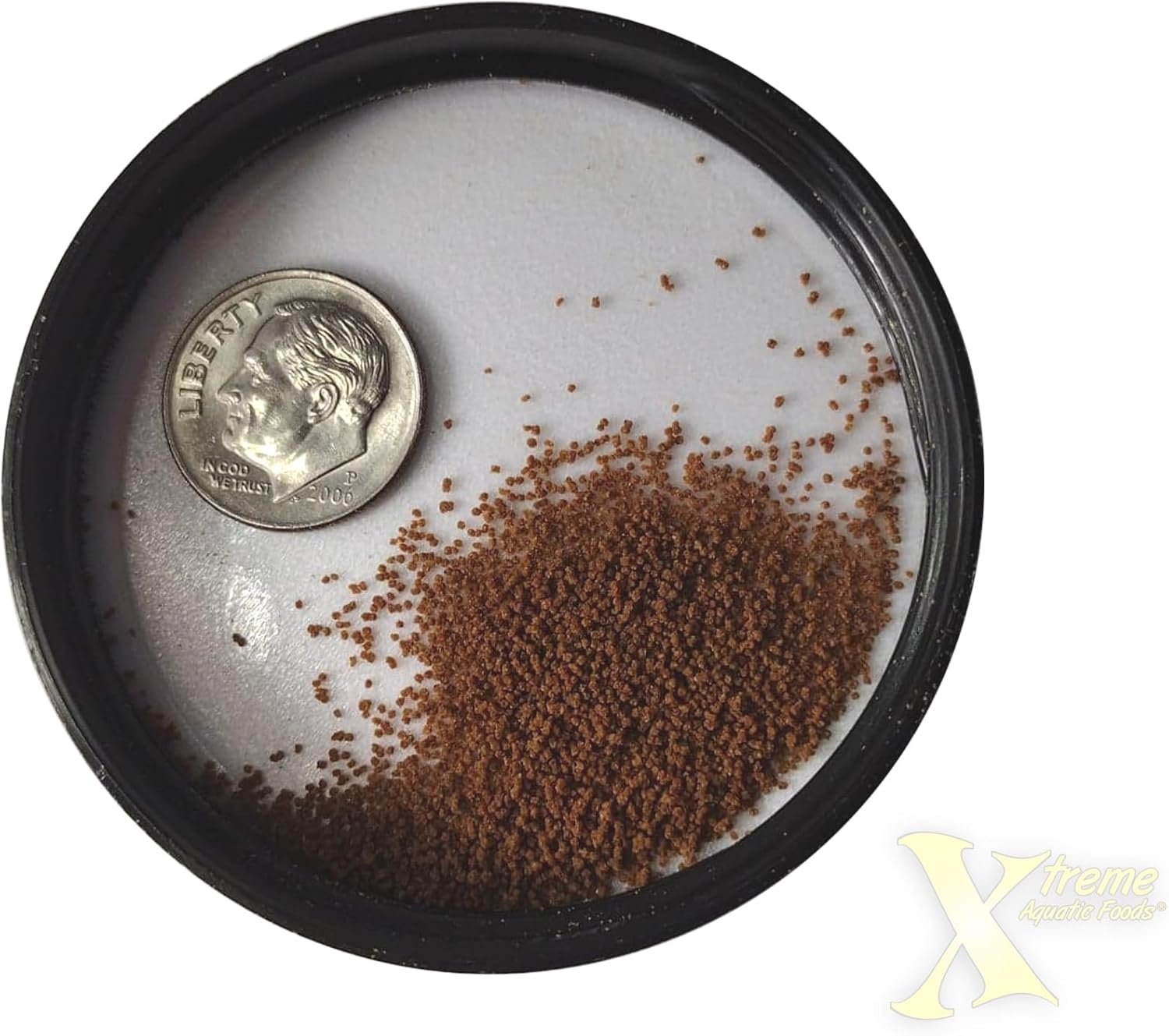 Xtreme Aquatic Food Nano 0.5Mm High-Protein Sinking Pellets for All Nano Fish and Fry 70 Grams (2.5Oz)