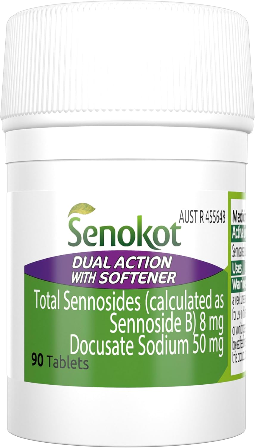 Dual Action with Softener for Effective Constipation Relief 90 Pack image number 5