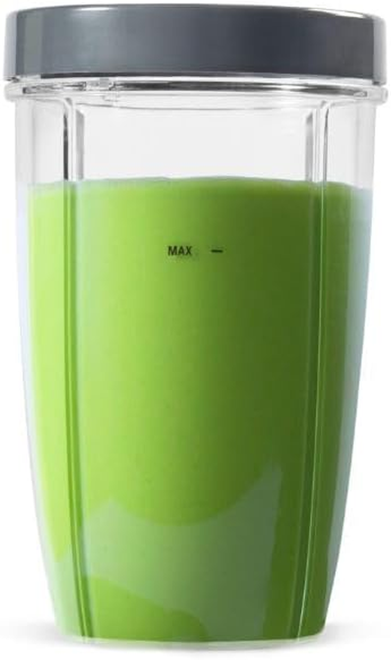 Nutribullet 900Ml Colossal Cup with Premium Flip Top Lid, Accessory, Cup and Flip Top Lid, Fits 2Nd Gen Pro, Select, Blender Combo (ANBC32TCDB) image number 1