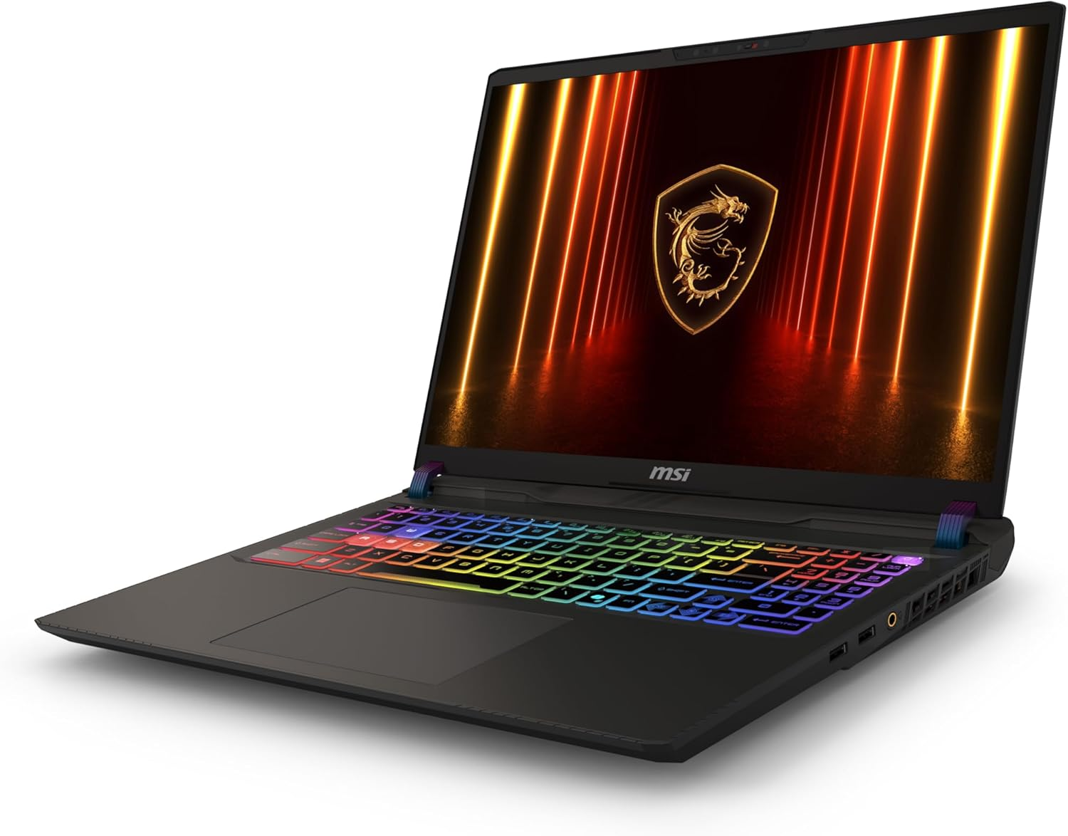 MSI Vector 16 HX AI A2XWIG-213AU, 16' QHD+ 240Hz Gaming Laptop, Intel Core Ultra 9 275HX, 32GB DDR5, 2TB SSD, NVIDIA Geforce RTX 5080, Windows 11, Cosmos Gray image number 2