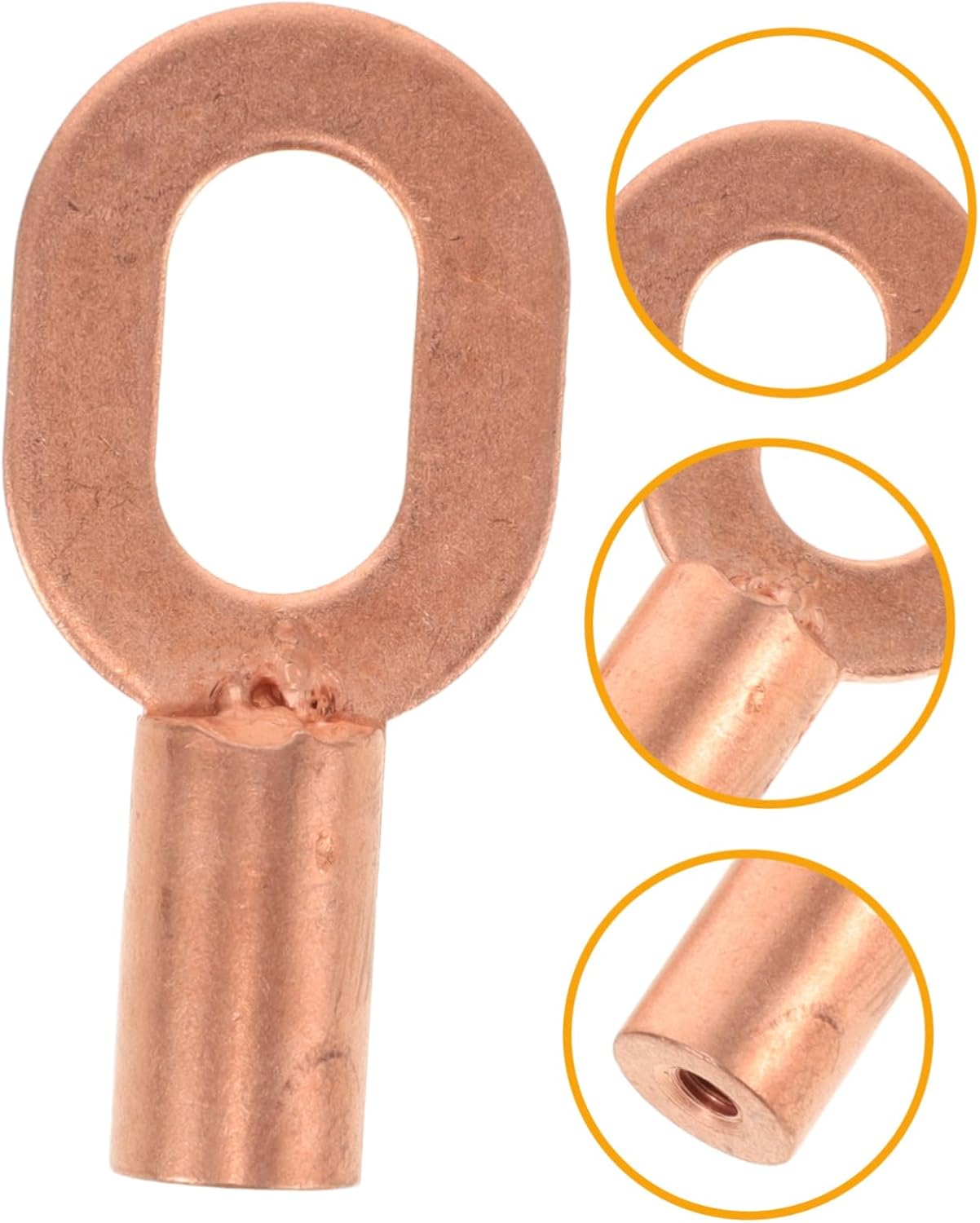 GLEAVI 5Pcs Aluminum Nail Pull Ring Dent Pulling Washer Automotive Metal Repair Tools Dent Puller for Car Body Repair Kit image number 4