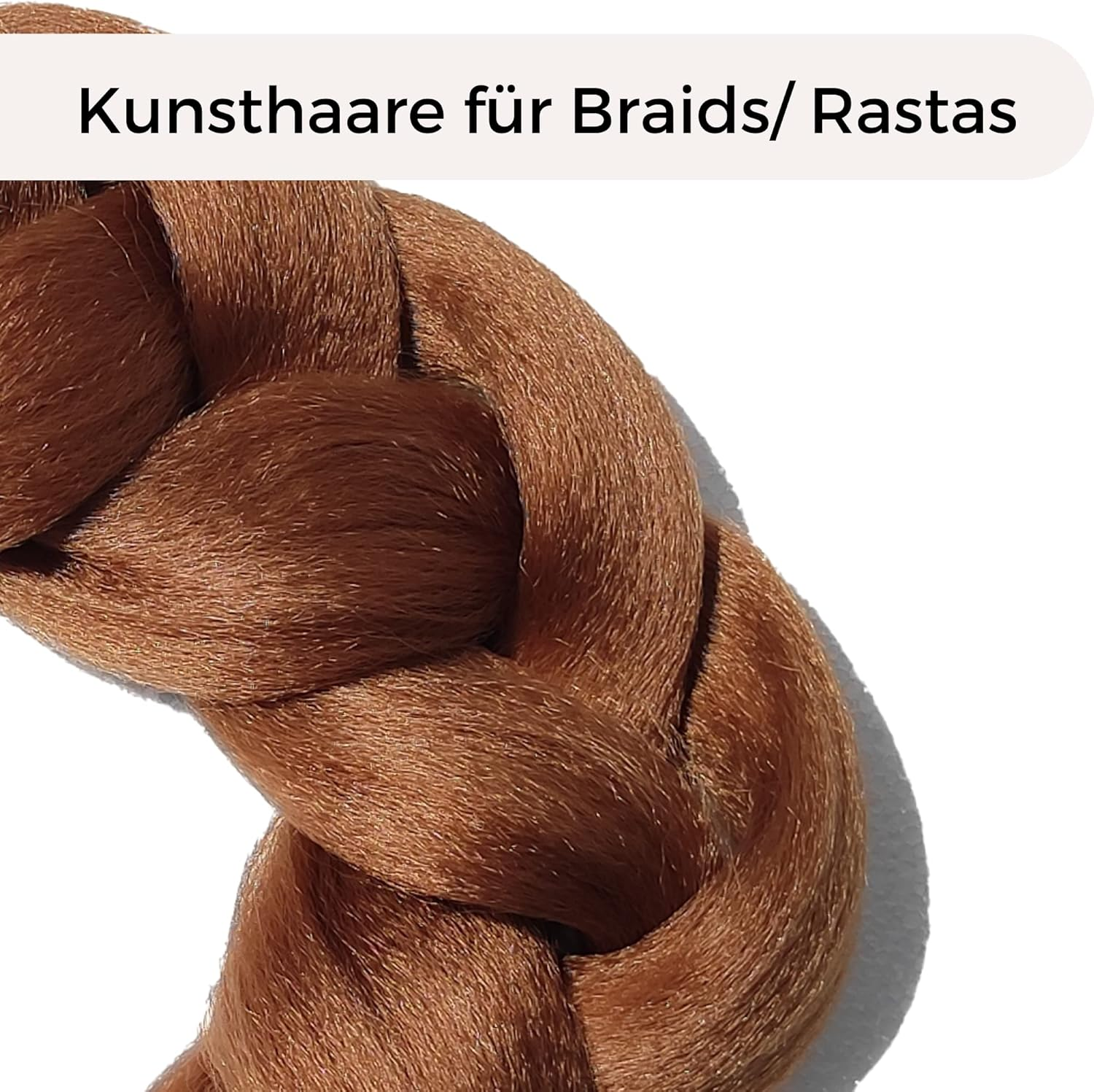 Synthetic Hair for Braiding in Hazelnut - Braids Extensions Rasta Hair - Xpression Hair