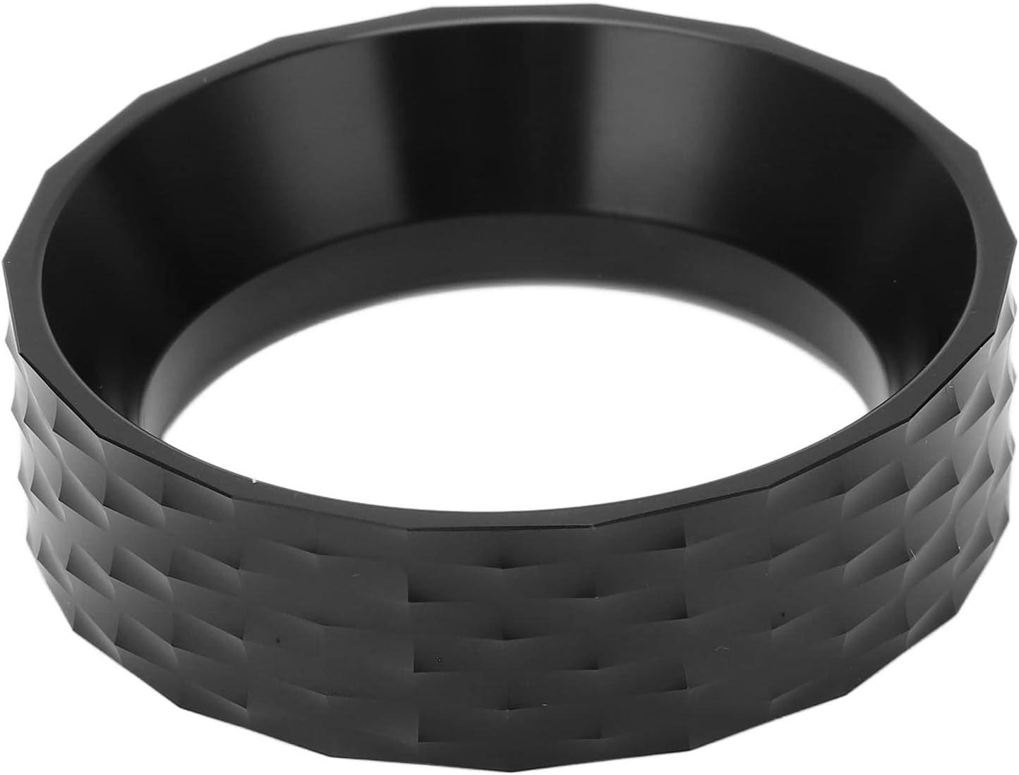 48Mm Magnetic Espresso Dosing Funnel Coffee Dosing Ring Aluminum Alloy Coffee Dosing Funnel Replacement for 48Mm Portafilters/362 (Color : Gray)