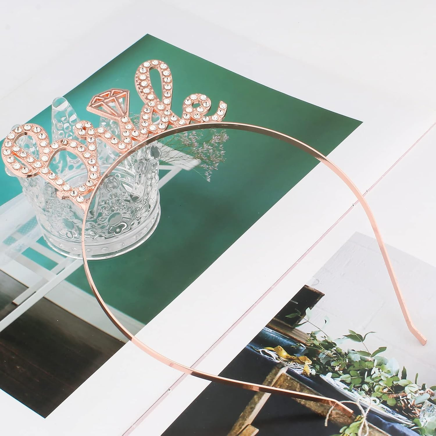 BAHABY Bride Headband Bride to Be Headpiece