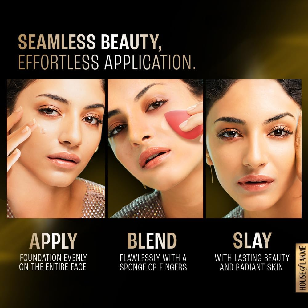 Lakme Perfecting Liquid Foundation, Pearl, 27Ml image number 4