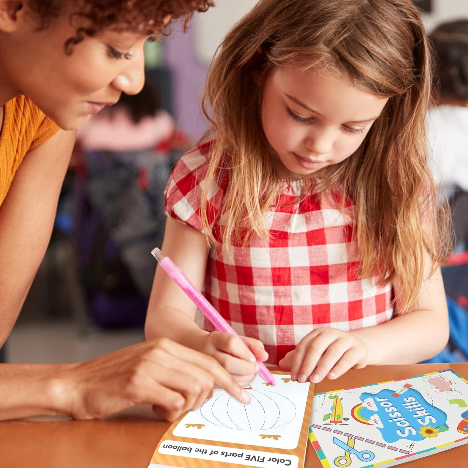 Montessori Preschool Busy Paper Cutting Book for Toddlers Ages 3 - Preschool Learning Scissor Skills Activity Sticker Book - Gifts for 3 Year Old Boys - 4 Year Old Girl Birthday image number 6