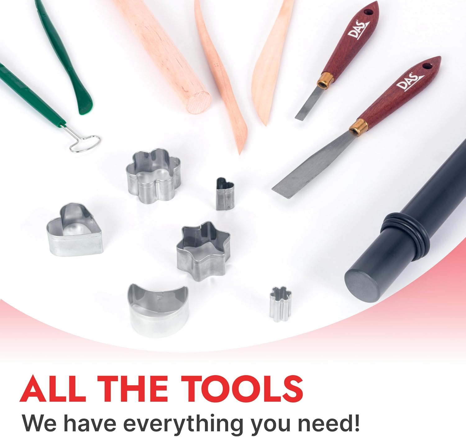 DAS Air-Hardening Modeling Clay, 2.2 Pound Block, Terra Cotta Color (387600), 23.9 X 10.1 X 3.3 Cm image number 5